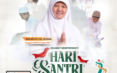 Peringati Hari Santri, Reni Astuti Dorong Pembekalan dan Penguatan Jiwa Entrepreneurship bagi Santri